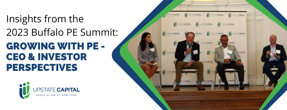 Insights from the 2023 Buffalo PE Summit - CEO & Investor Perspectives